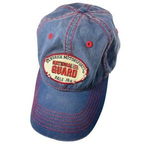 DALE JR National Guard #88 Nascar Adjustable Adult Baseball Ball Cap Hat Blue